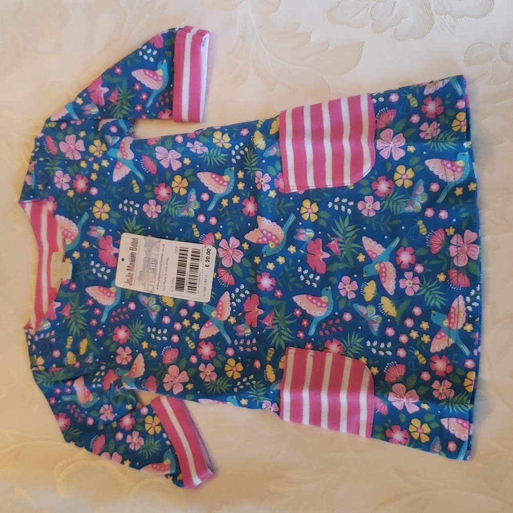 Girls girls dress, floral and birds......**204***